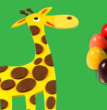 Surprise Eggs Learn Alphabets | G for Giraffe | Learn English Words for Children