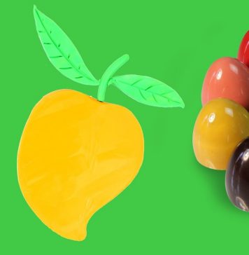 Surprise Eggs Learn Alphabets | M for Mango | Learn English Words for Children